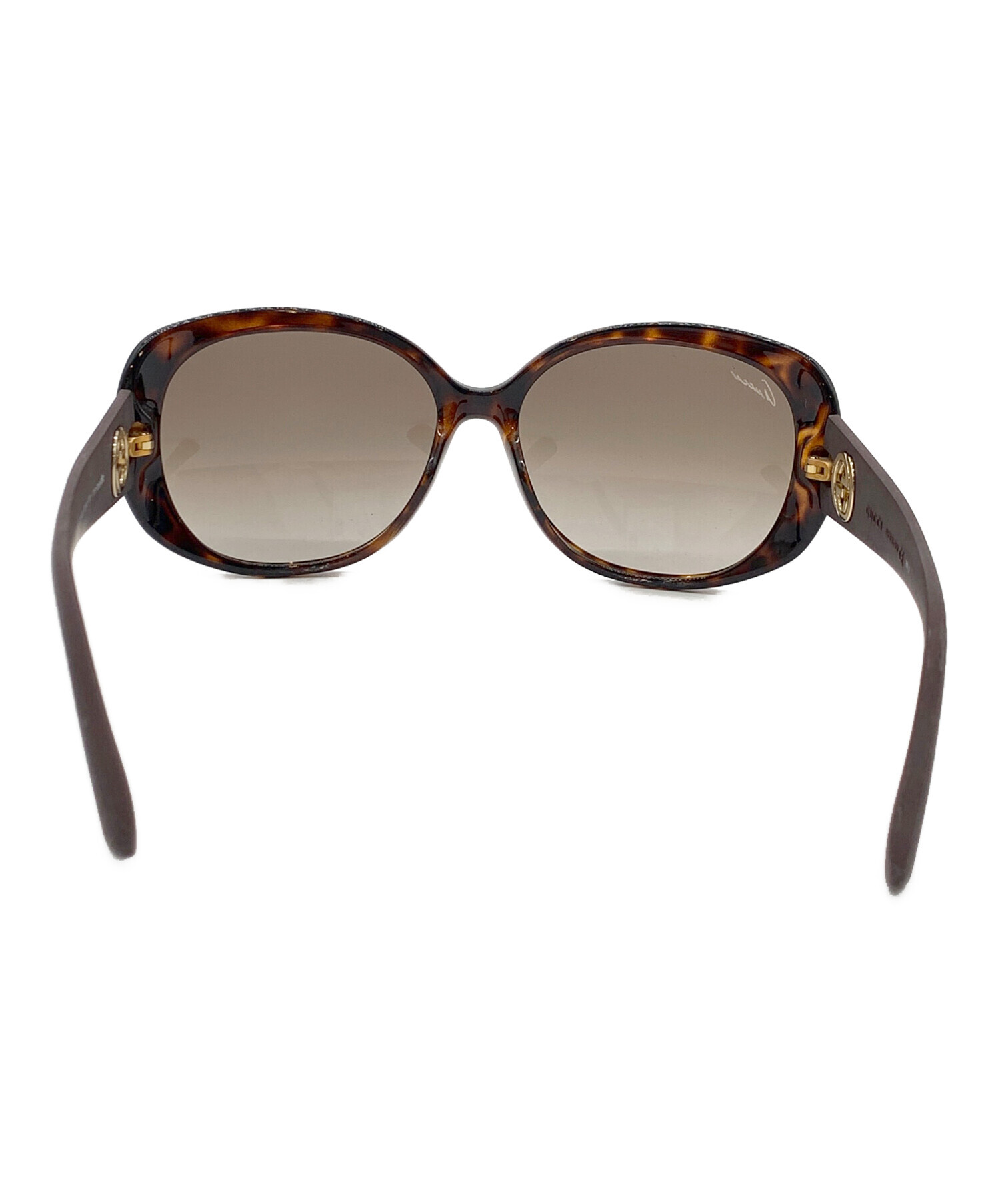 正規品　GUCCIグッチサングラス蜂　グッチブラウン 中古・古着通販】GUCCI (グッチ) サングラス ブラウン サイズ:58□16