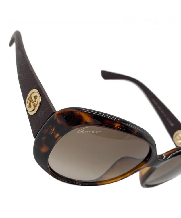 ☆未使用☆GUCCI ブラウン サングラス 中古・古着通販】GUCCI (グッチ) サングラス ブラウン サイズ:58□16