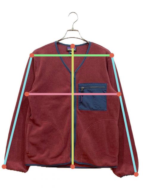 中古・古着通販】Patagonia (パタゴニア) シンチラカーディガン レッド