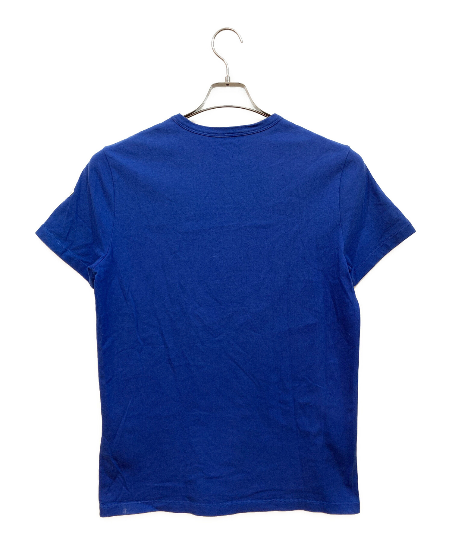 【新品未使用】MONCLER　　モンクレール　半袖　Tシャツ　ブルー　サイズM MONCLER 【カラー限定特価】MONCLER モンクレール 半袖Tシャツ 8C00006