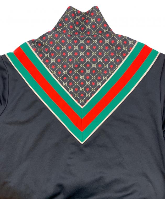 中古・古着通販】GUCCI (グッチ) トラックジャケット ブラック サイズ