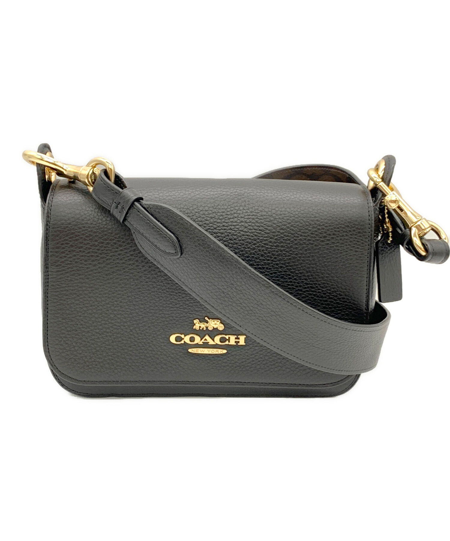 中古・古着通販】COACH (コーチ) ショルダーバッグ ブラック｜ブランド
