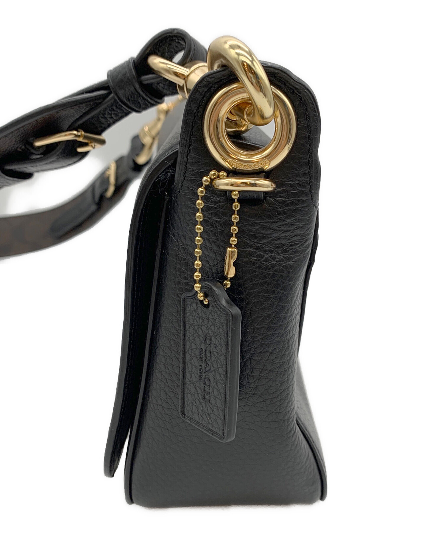 中古・古着通販】COACH (コーチ) ショルダーバッグ ブラック｜ブランド