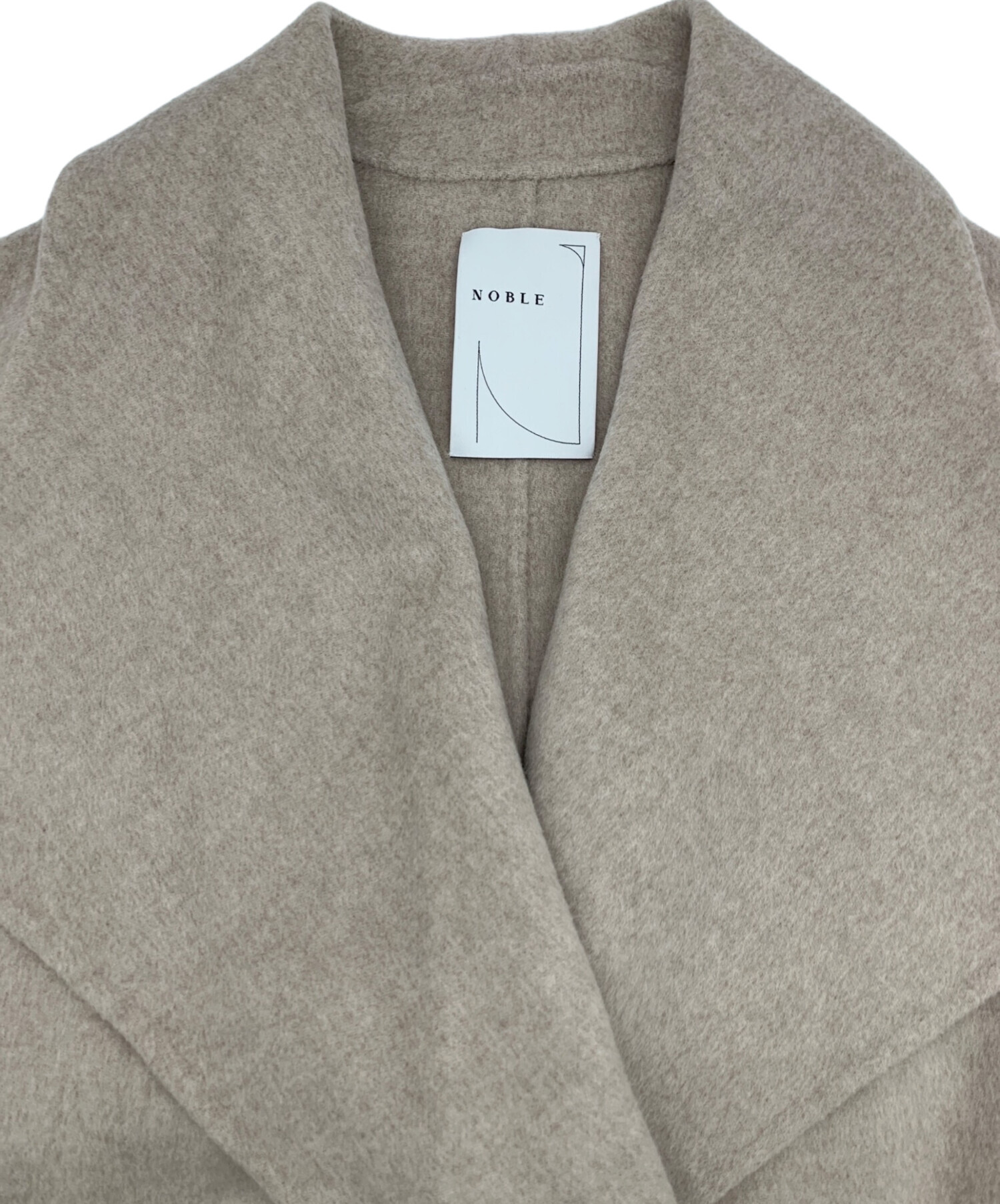 中古・古着通販】Noble (ノーブル) ウールチェスターコート ベージュ