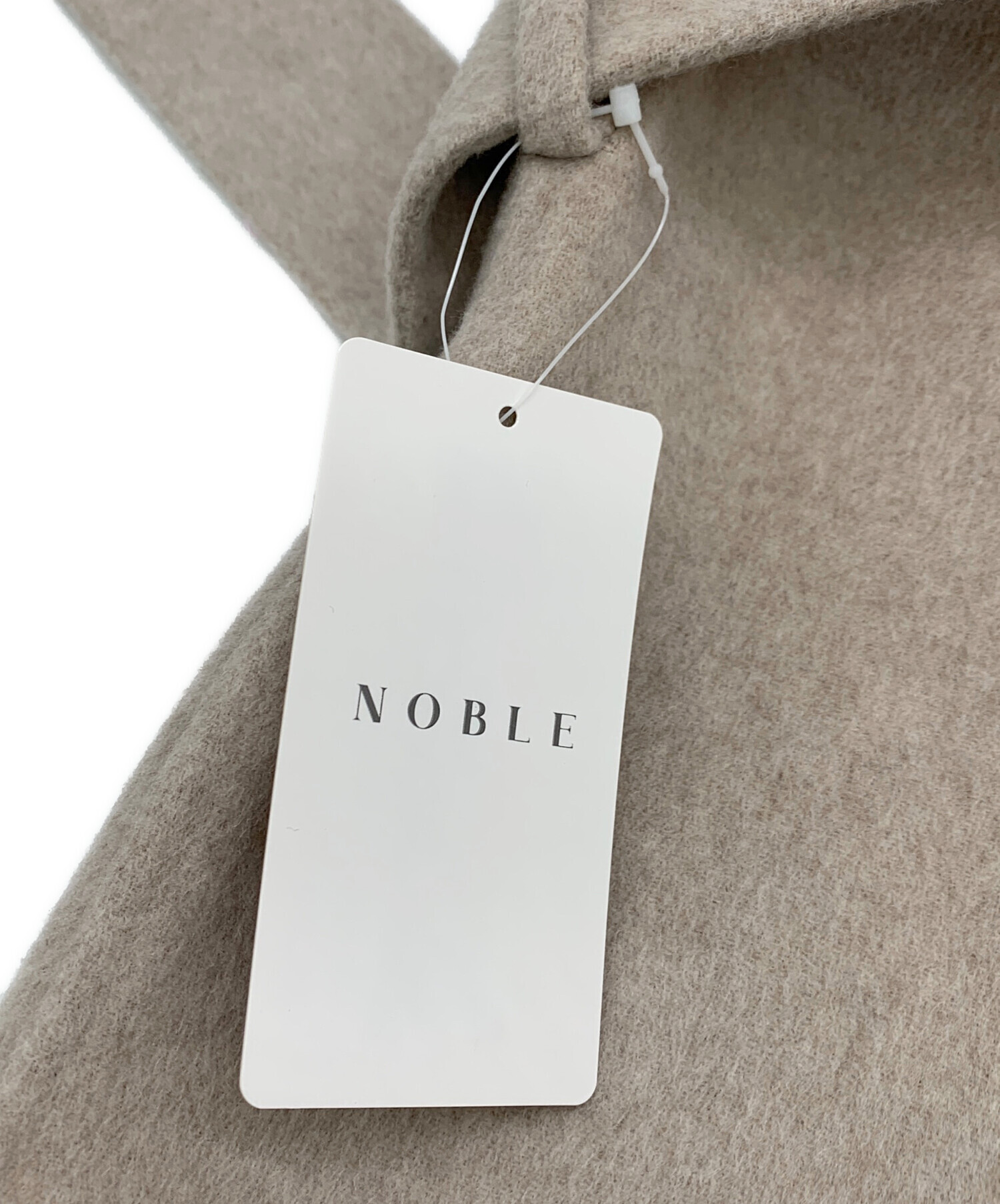 中古・古着通販】Noble (ノーブル) ウールチェスターコート ベージュ