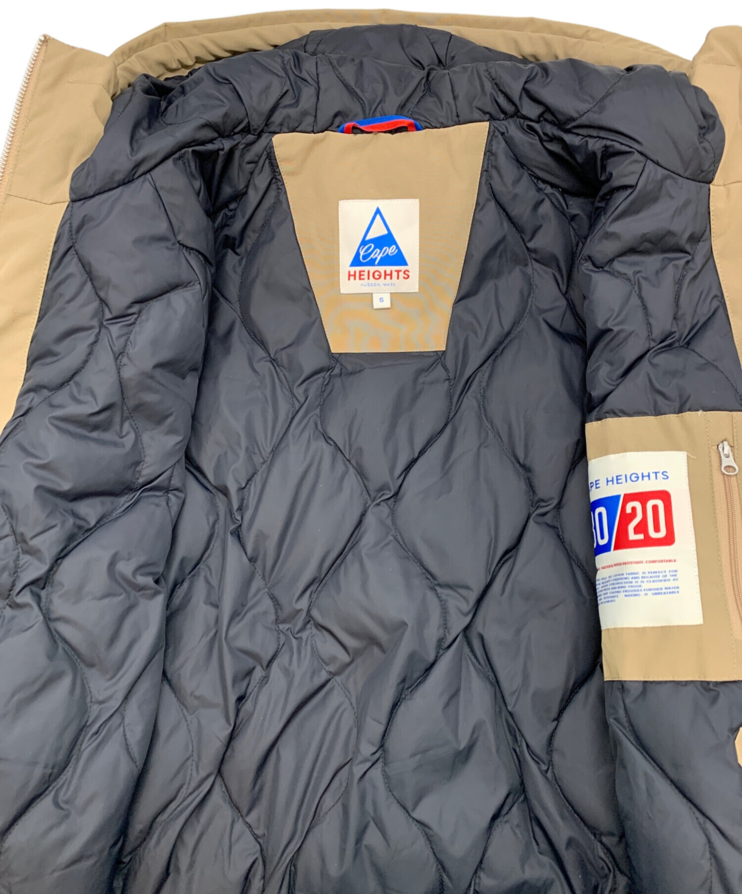 中古・古着通販】Cape HEIGHTS (Cape Heights) ダウンコート ベージュ 
