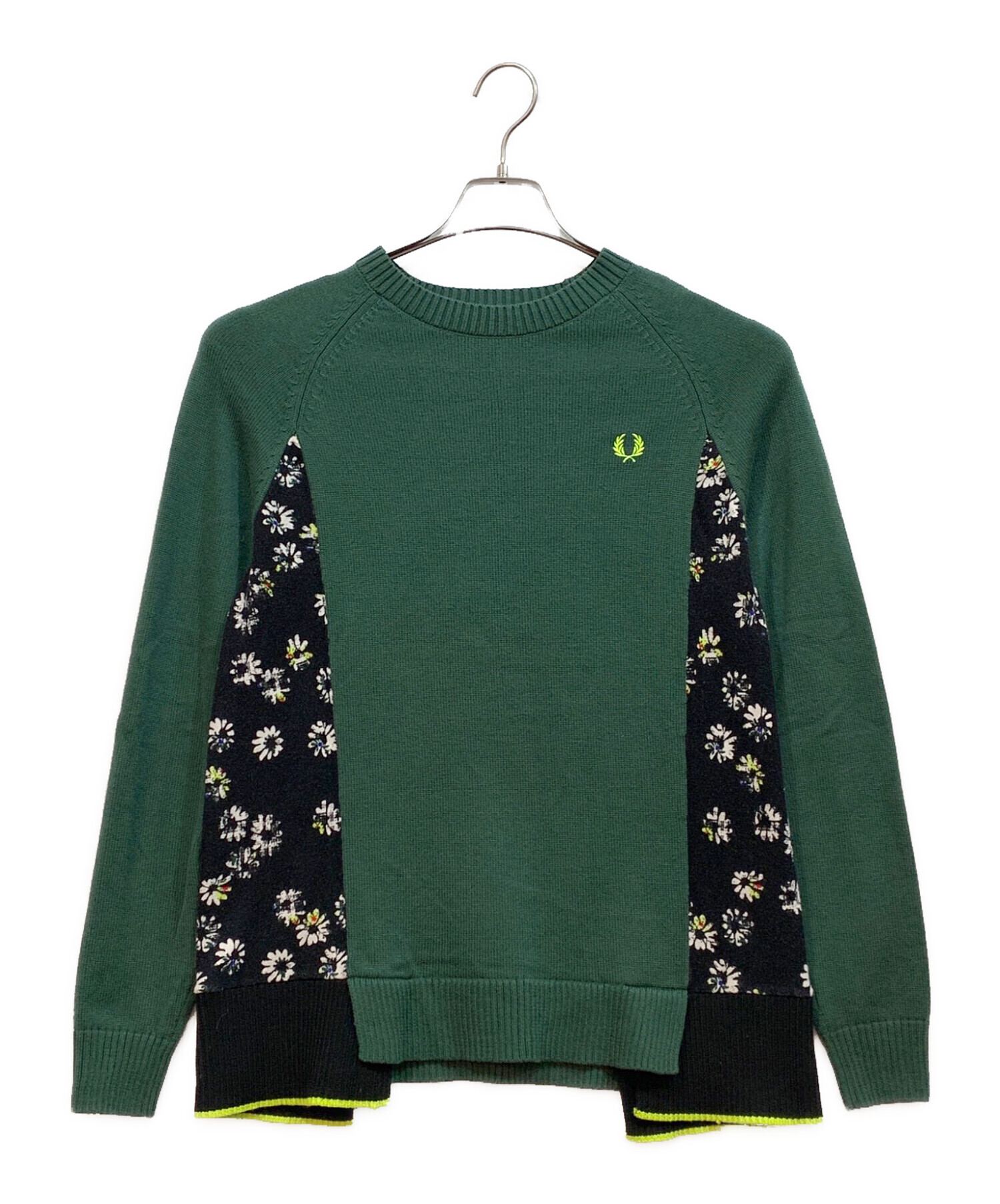 中古・古着通販】FRED PERRY (フレッドペリー) 厚手ニット グリーン