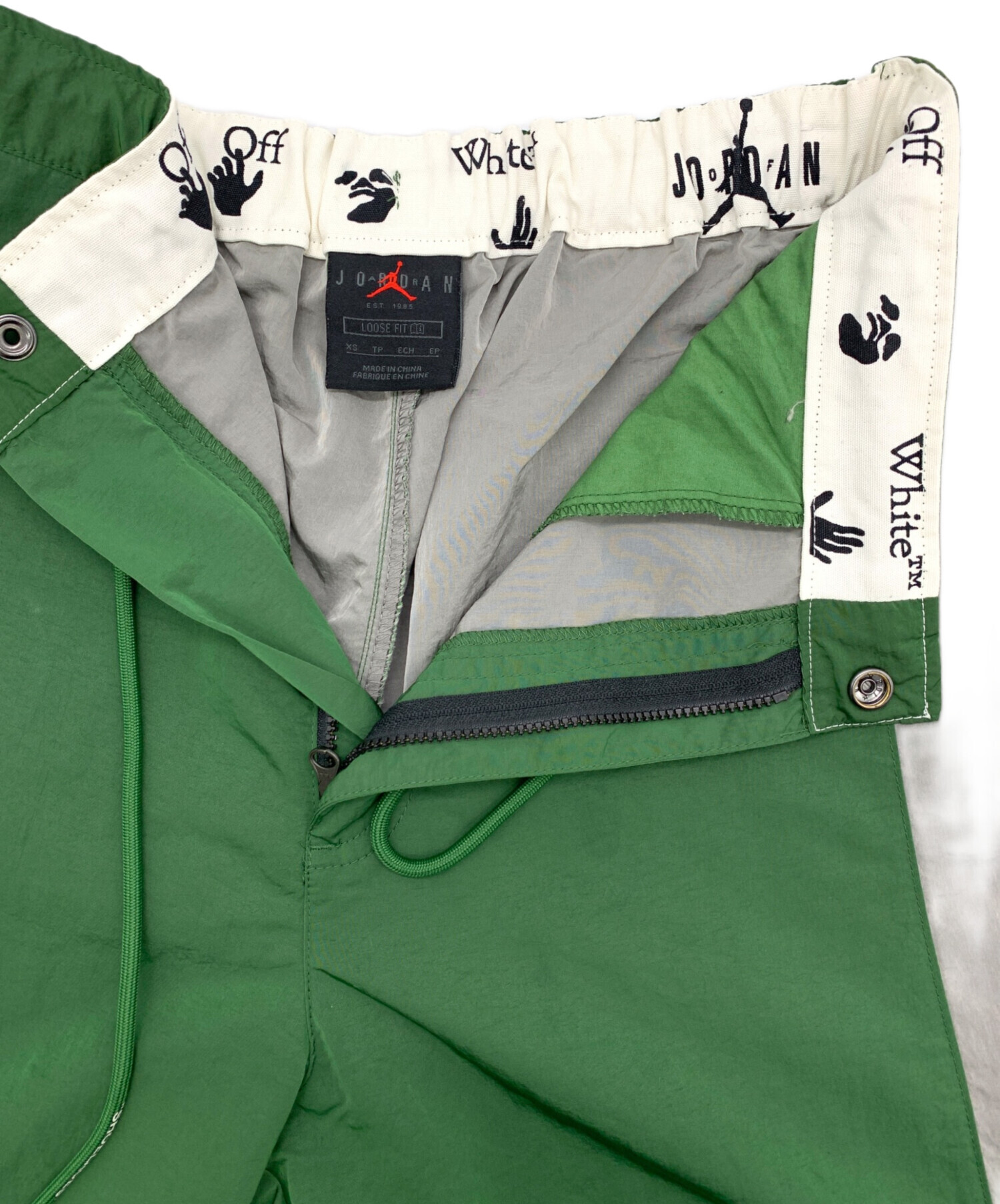 中古・古着通販】NIKE (ナイキ) OFFWHITE (オフホワイト) ナイロン