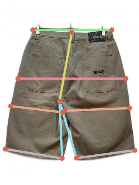 中古・古着通販】BLESSU (ブレスユー) ハーフパンツ グレー サイズ:M 