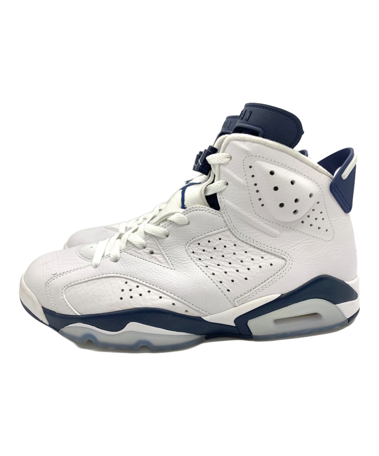 中古・古着通販】NIKE (ナイキ) AIR JORDAN 6 RETRO WHITE MIDNIGHT 
