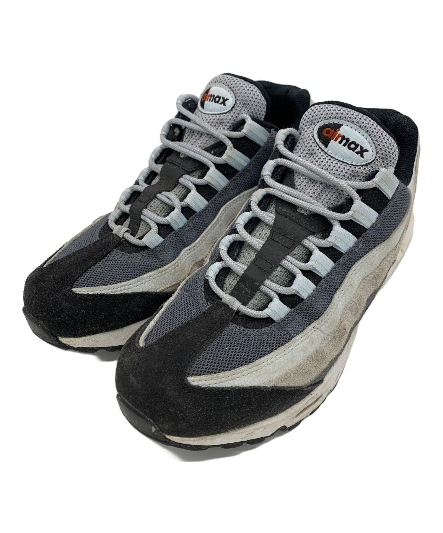 中古・古着通販】NIKE (ナイキ) AIR MAX 95 WOLF GREY/RUGGED ORANGE