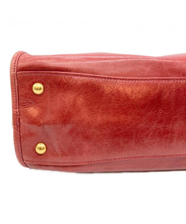 ミュウミュウ ビンテージ加工バッグ MIU MIU 2wayバッグ 美品 楽天市場】【送料無料】 ミュウミュウ 2way バッグ ec-21296 クリーム