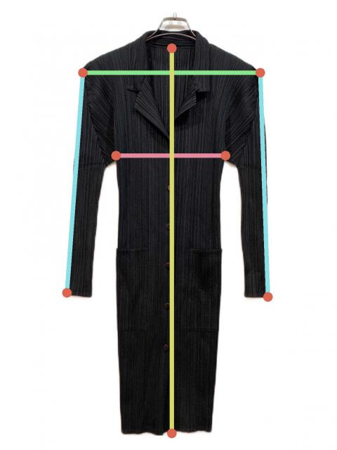 中古・古着通販】PLEATS PLEASE (プリーツプリーズ) 長袖ワンピース
