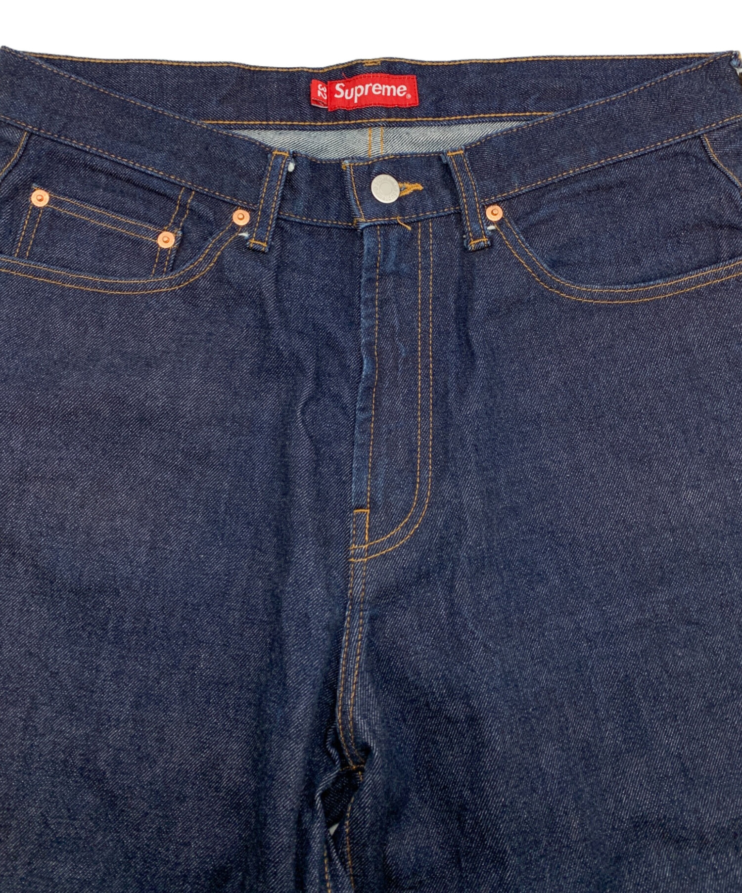 中古・古着通販】SUPREME (シュプリーム) Rigid Baggy Selvedge Jean