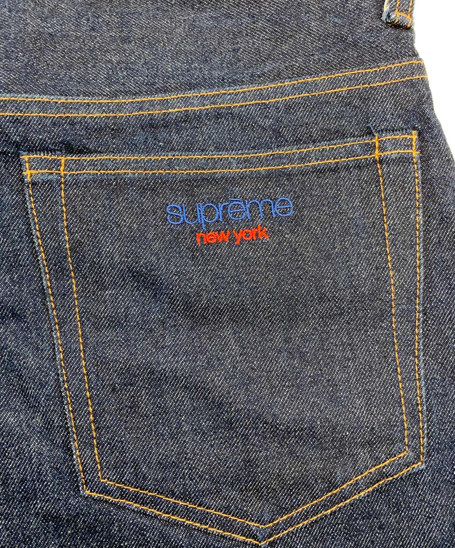 中古・古着通販】SUPREME (シュプリーム) Rigid Baggy Selvedge Jean