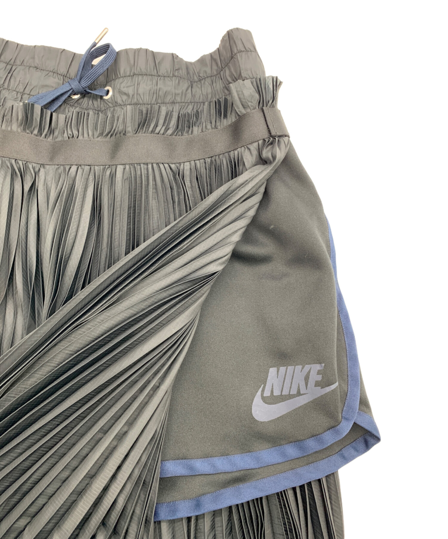 中古・古着通販】NIKE (ナイキ) sacai (サカイ) 切替スカート ブラック