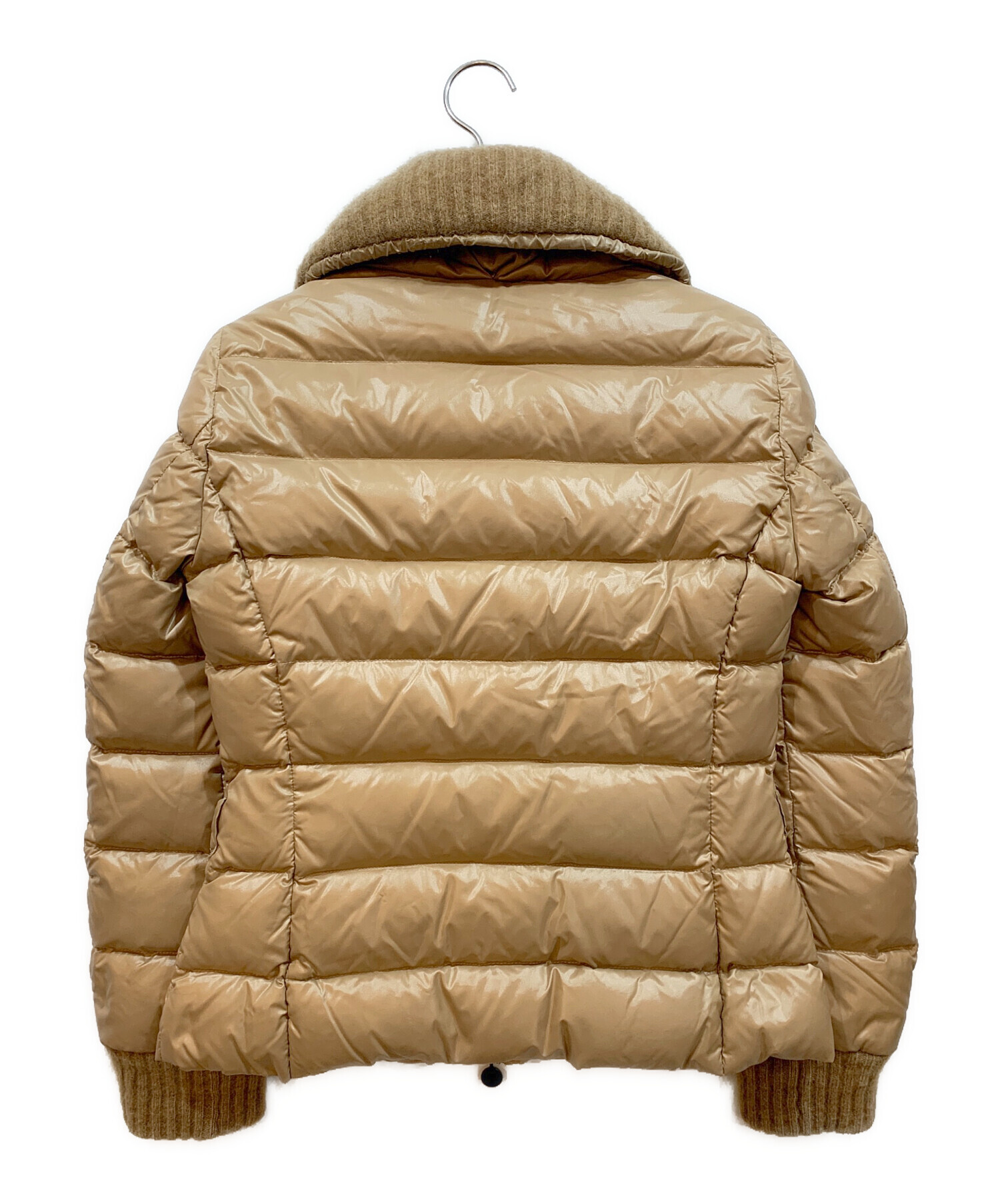 モンクレール MONCLER ブラウン キルティングダウンコート MONCLER
