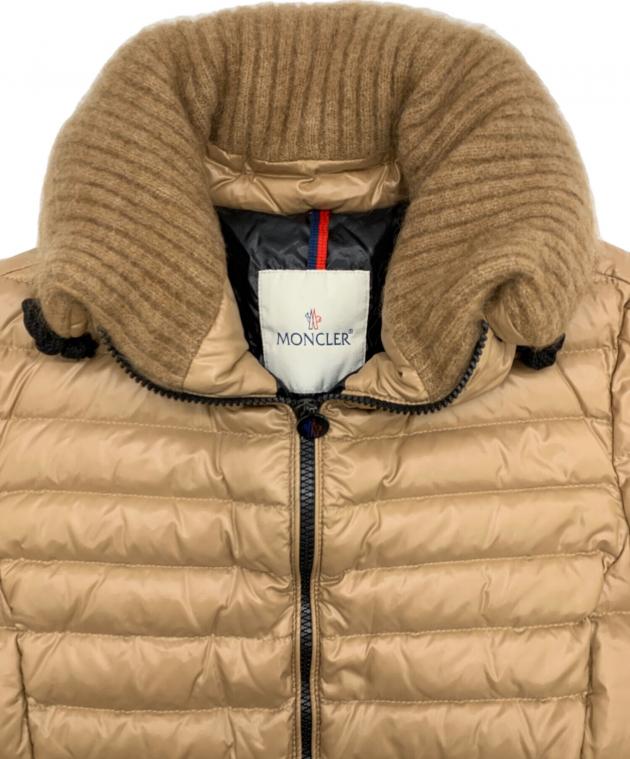 MONCLER ブラウン ダウンジャケット サイズ2 Light Brown Parana Hooded Short Down Jacket - Short Down Jackets