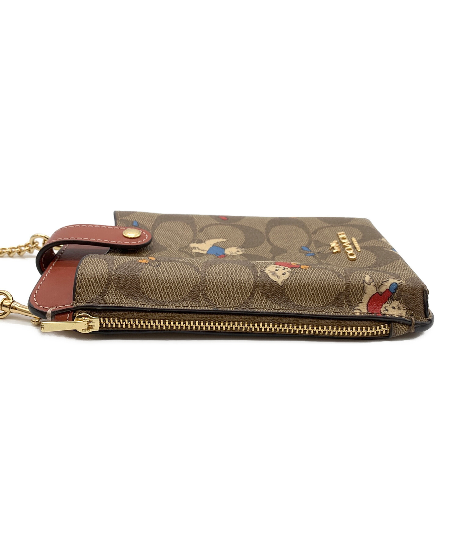 中古・古着通販】COACH (コーチ) スマホショルダーバック ブラウン
