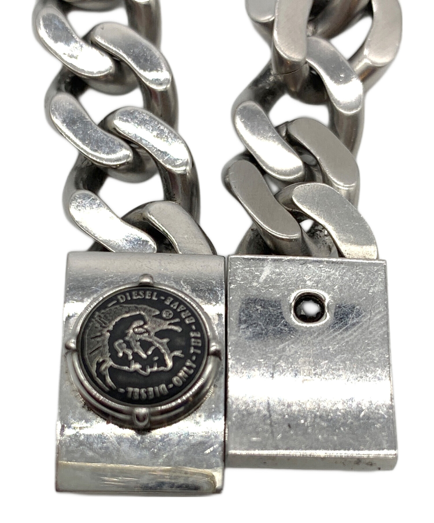 中古・古着通販】DIESEL (ディーゼル) ブレスレット シルバー
