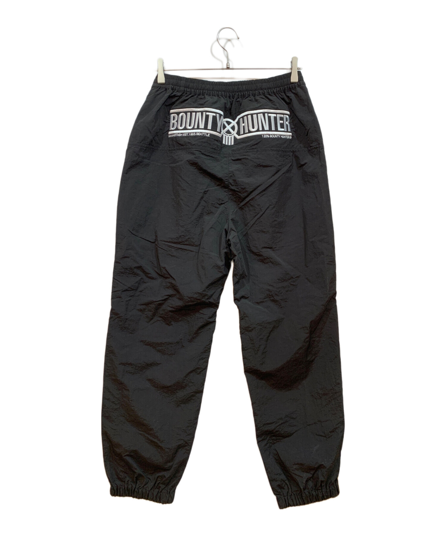 中古・古着通販】Manastash (マナスタッシュ) ナイロンパンツ ブラック