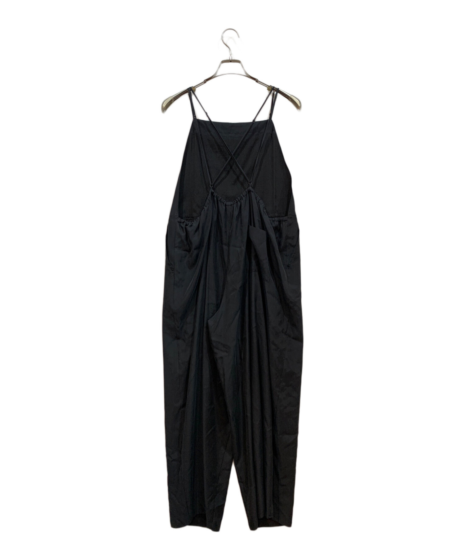 中古・古着通販】FRAMeWORK (フレームワーク) サロペット ブラック