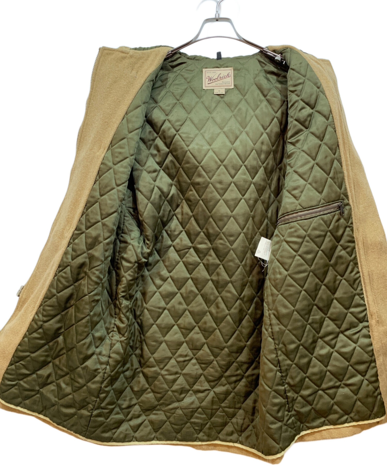 中古・古着通販】WOOLRICH (ウールリッチ) ダッフルコート ブラウン