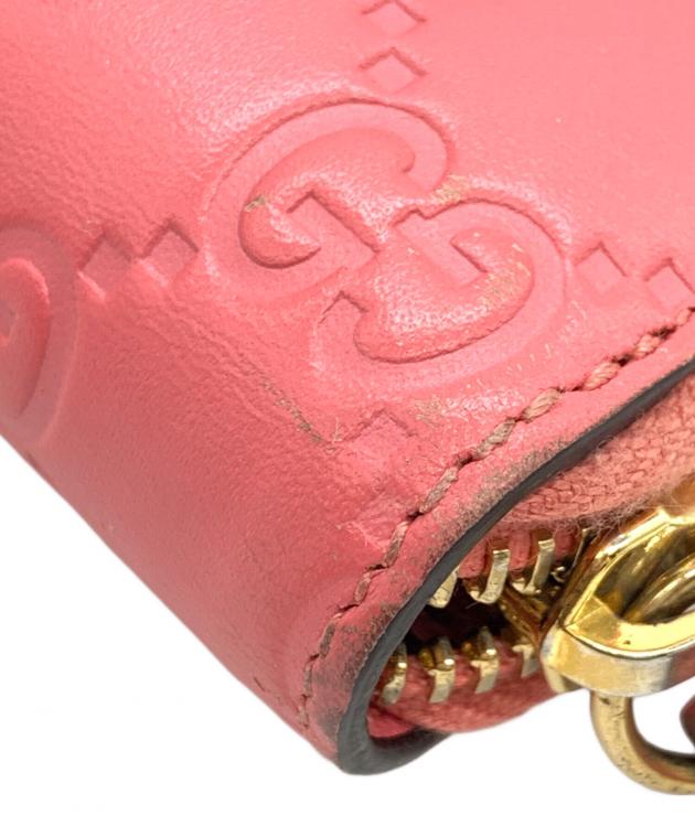 中古・古着通販】GUCCI (グッチ) 長財布 ピンク｜ブランド・古着通販