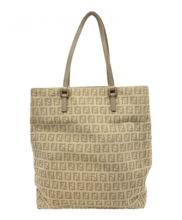 中古・古着通販】FENDI (フェンディ) ハンドバッグ ベージュ｜ブランド