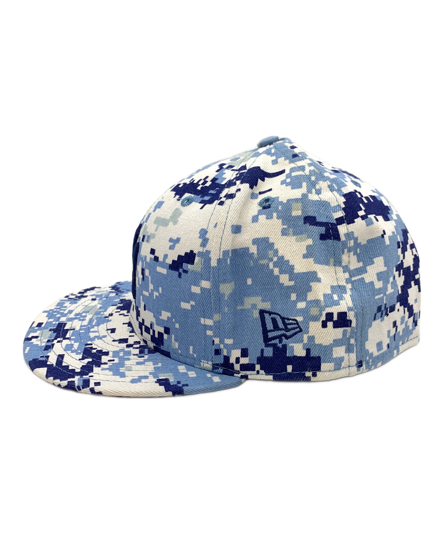 中古・古着通販】New Era (ニューエラ) キャップ ブルー×ホワイト