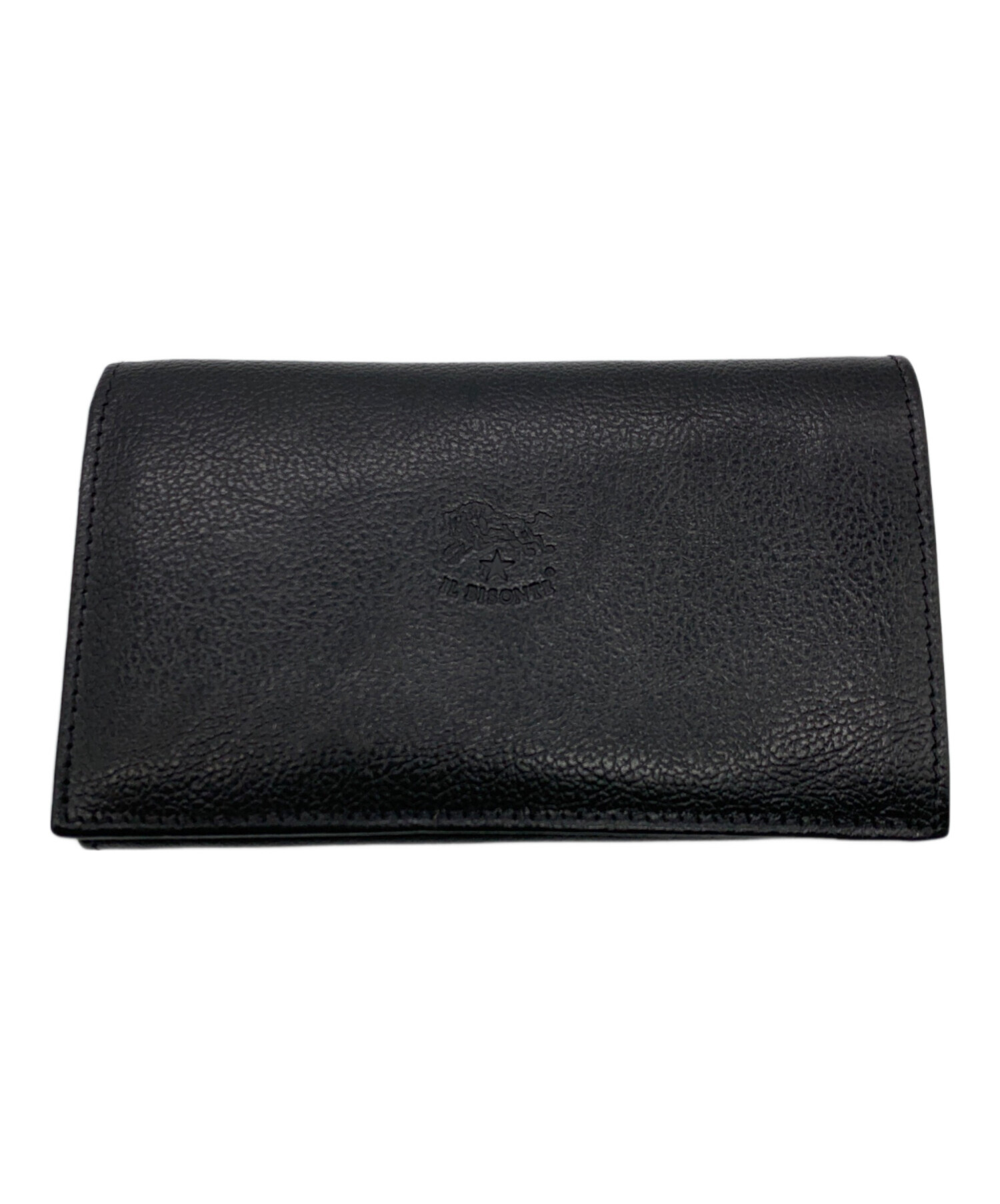中古・古着通販】IL BISONTE (イル ビゾンテ) 2つ折り財布 ブラック