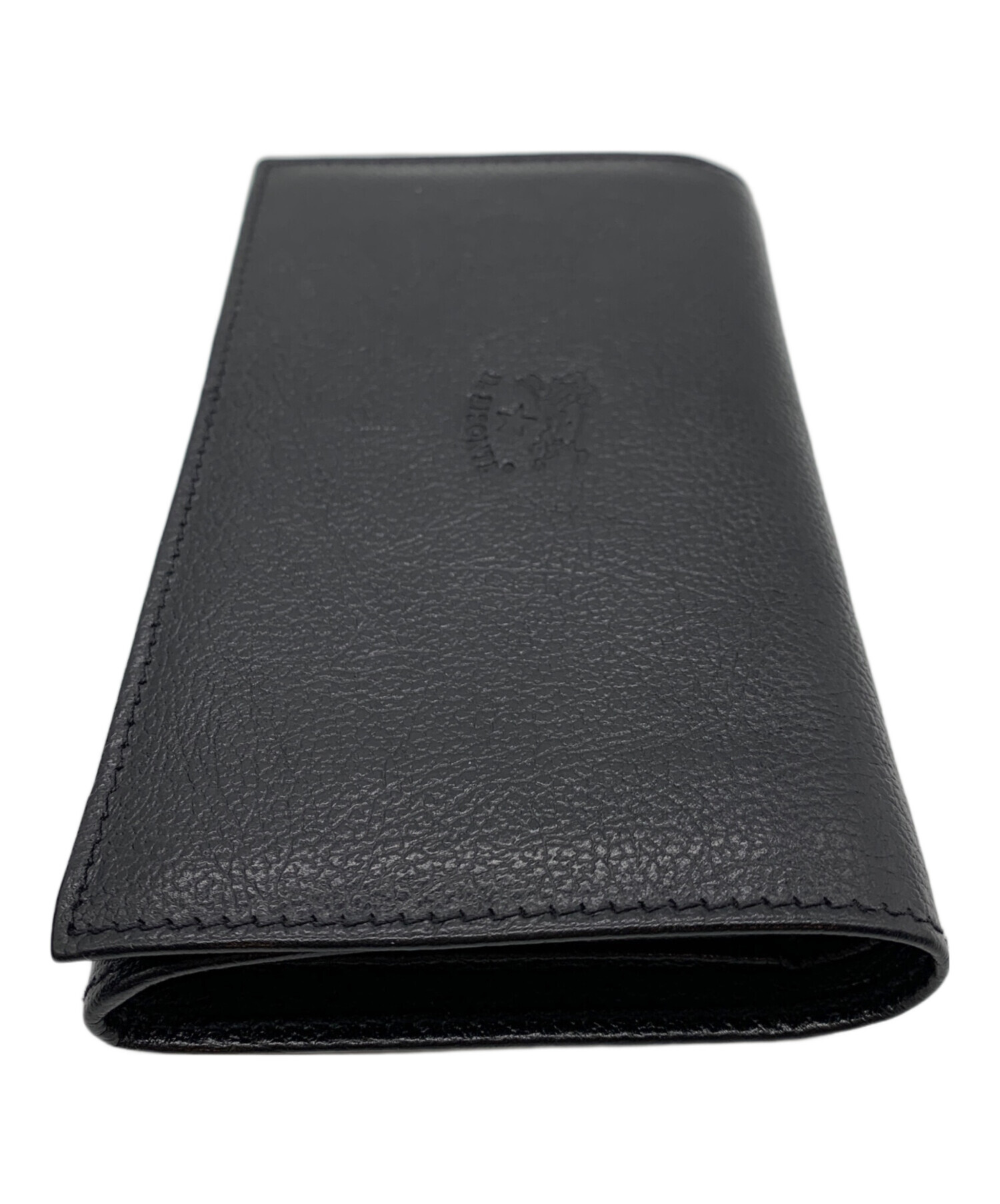 中古・古着通販】IL BISONTE (イル ビゾンテ) 2つ折り財布 ブラック