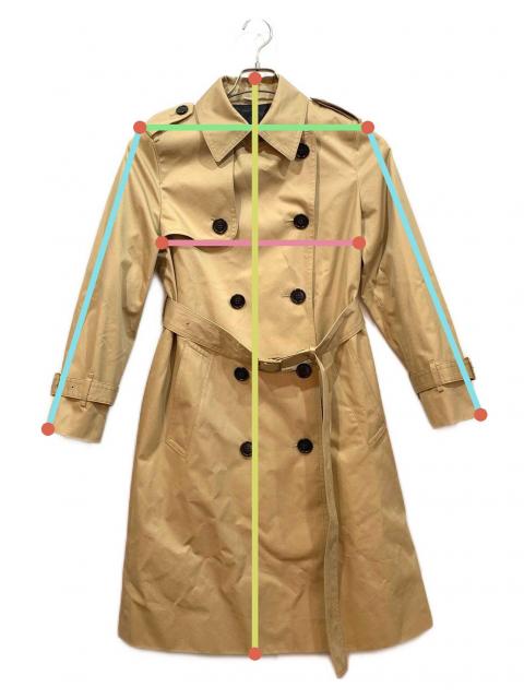 中古・古着通販】COACH (コーチ) トレンチコート ベージュ サイズ:S