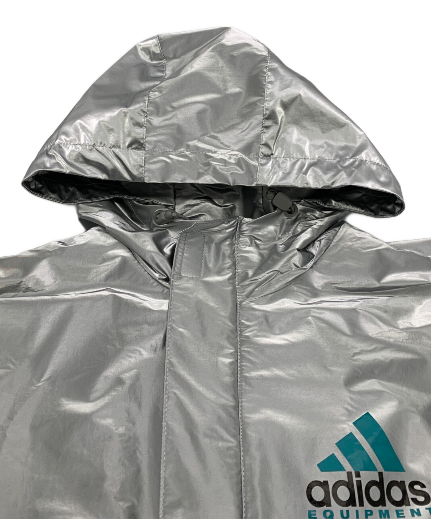 中古・古着通販】adidas (アディダス) メタリック ウインドブレーカー