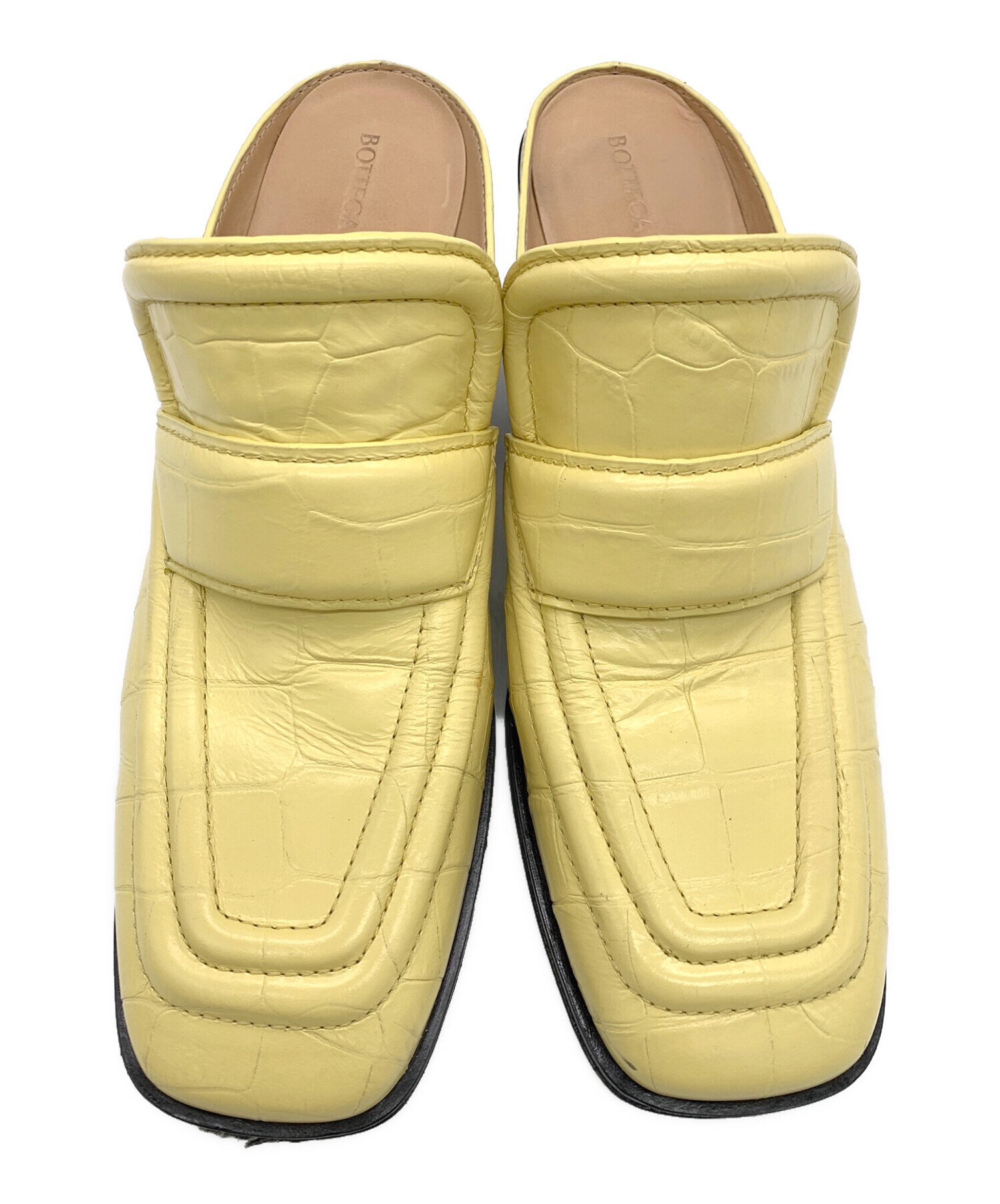 中古・古着通販】BOTTEGA VENETA (ボッテガベネタ) ミュール ベージュ