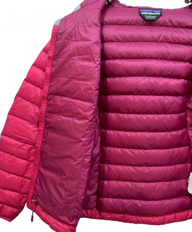 Patagonia ウェア 上下　ピンク/グレー patagonia（パタゴニア） ダウンジャケット レディース 長袖 フード