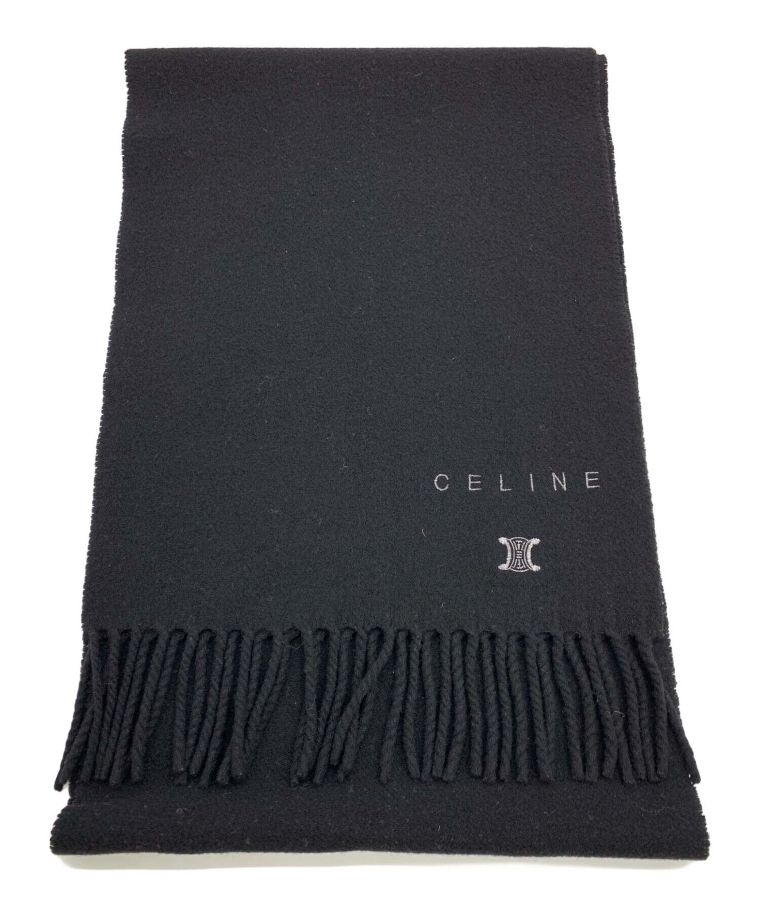 新品未使用　CELINE マフラー 楽天市場】CELINE セリーヌ スカーフ 2AZ0A384D.01EM 2AZ0A384D.38NO