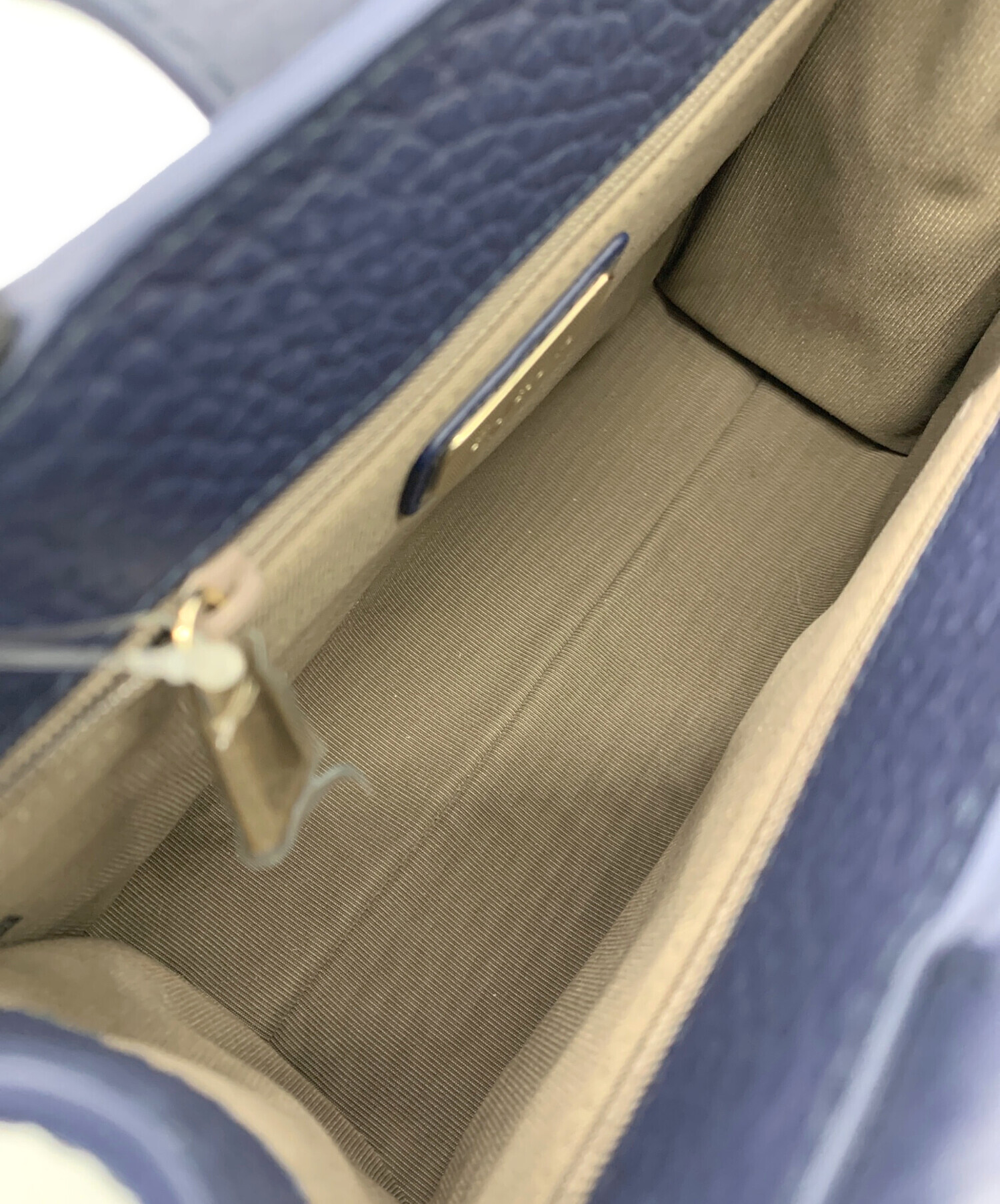 ア*リ様 【FURLA 】2WAYショルダーバッグ ＜替ベルト付き＞ 中古・古着通販】FURLA (フルラ) 2WAYショルダーバッグ ブルー