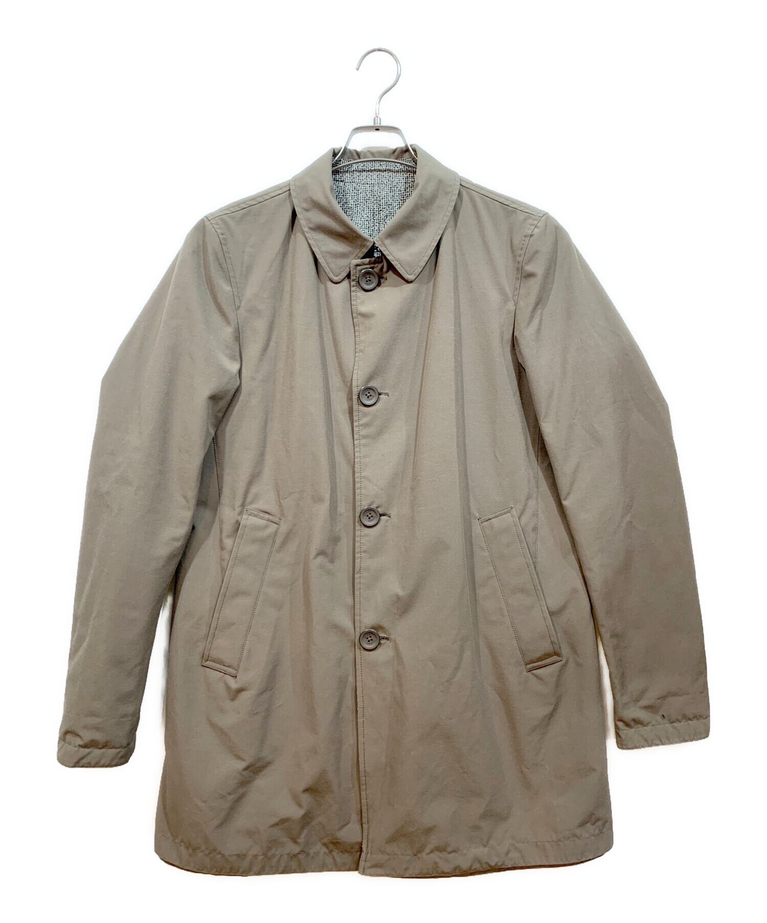 中古・古着通販】HERNO (ヘルノ) コート グレー サイズ:48｜ブランド 