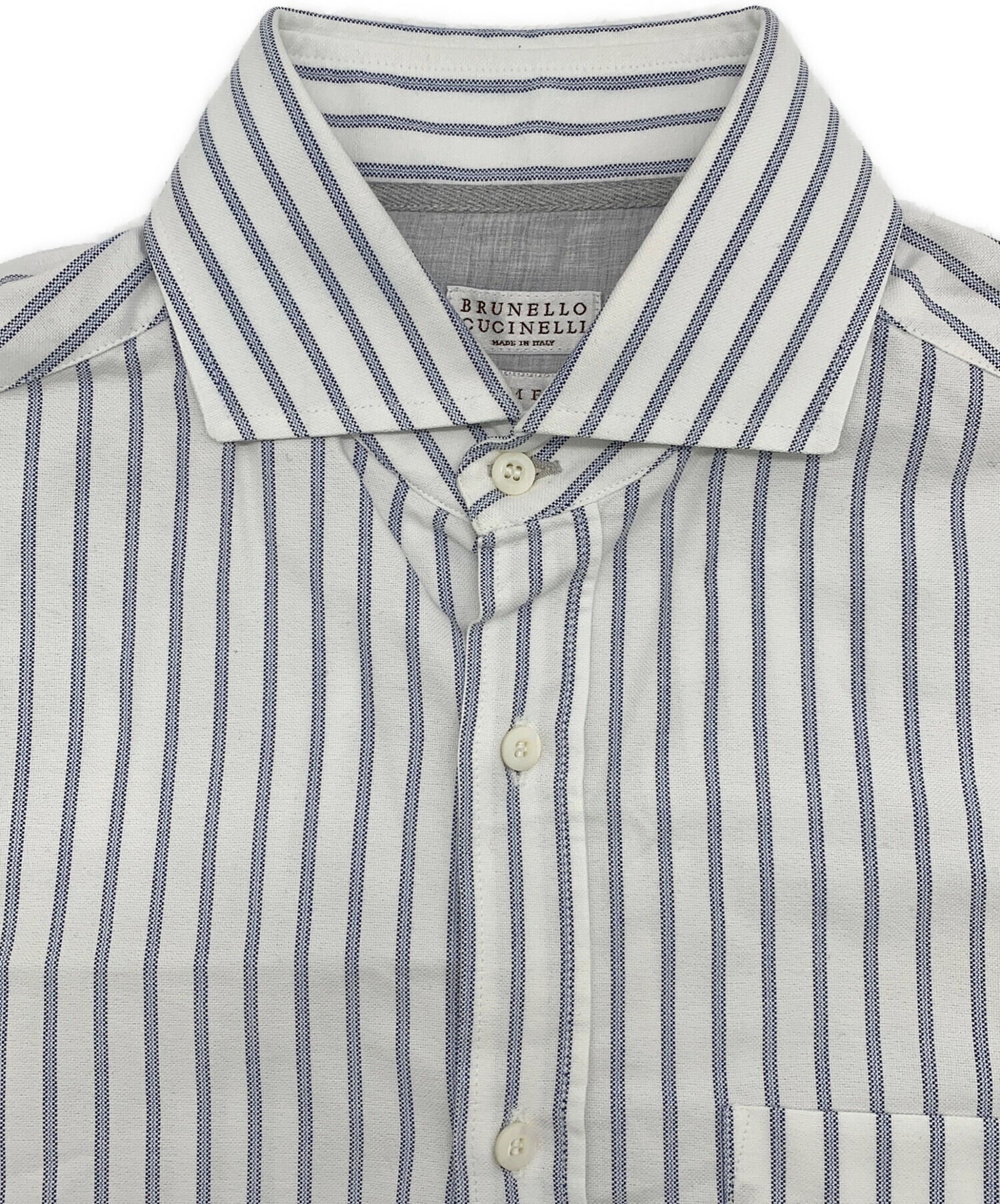 BRUNELLO CUCINELLI ネイビー長袖シャツ Brunello Cucinelli シャツ | アパレル 新作・セール | IFCHIC