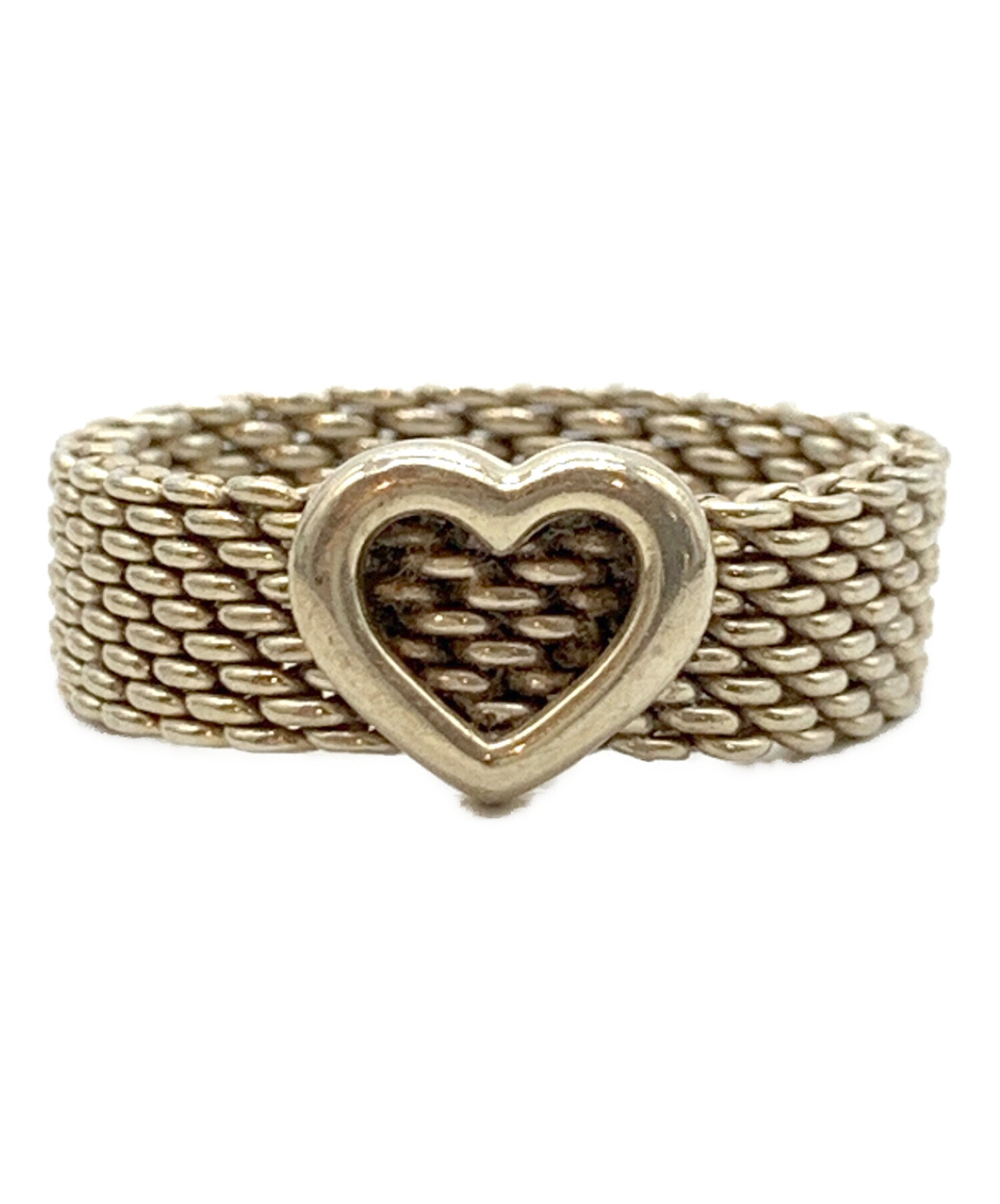 ☆美品☆ TIFFANY ティファニー サマセット ハート バングル 中古・古着通販】Tiffany & Co. (ティファニー) ハートサマセット