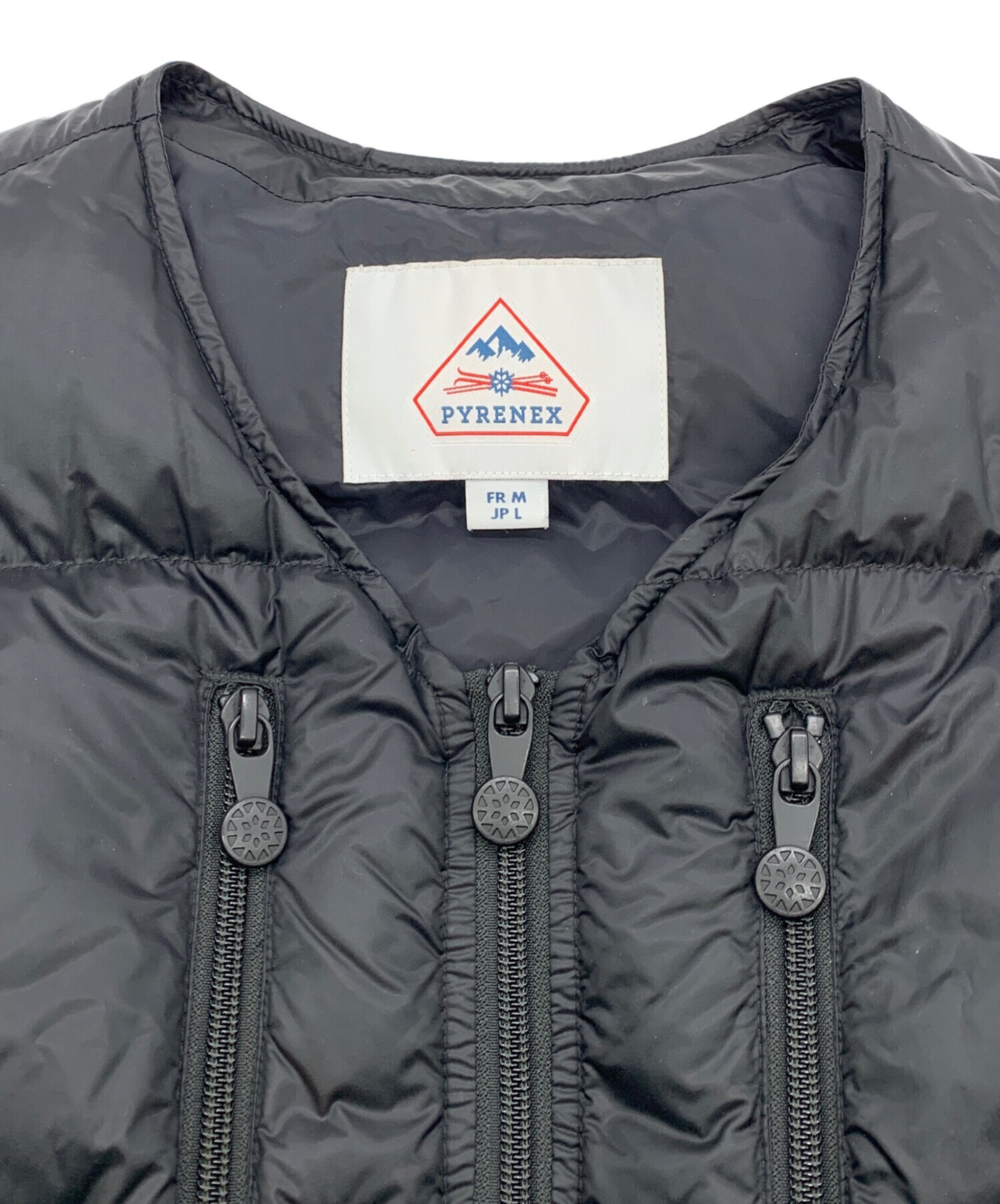 中古・古着通販】Pyrenex (ピレネックス) ダウンベスト ブラック