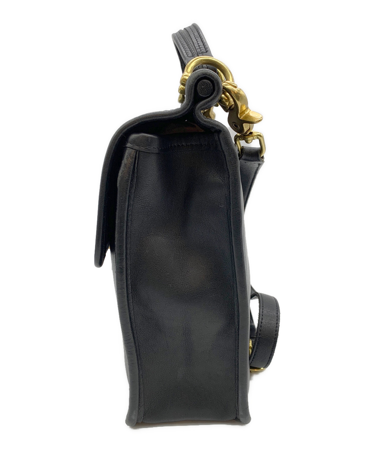 中古・古着通販】COACH (コーチ) ショルダーバッグ ブラック｜ブランド