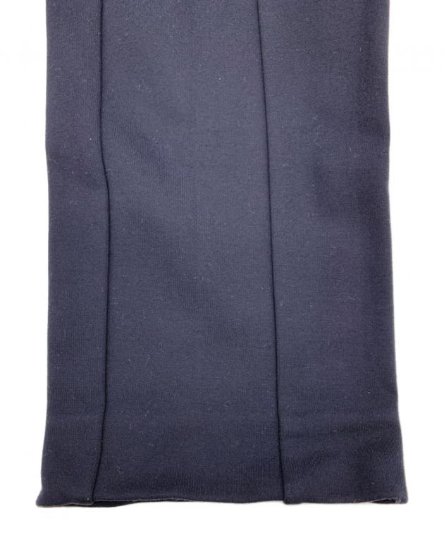 中古・古着通販】YORI (ヨリ) ぬくぬくスリムパンツ ネイビー サイズ