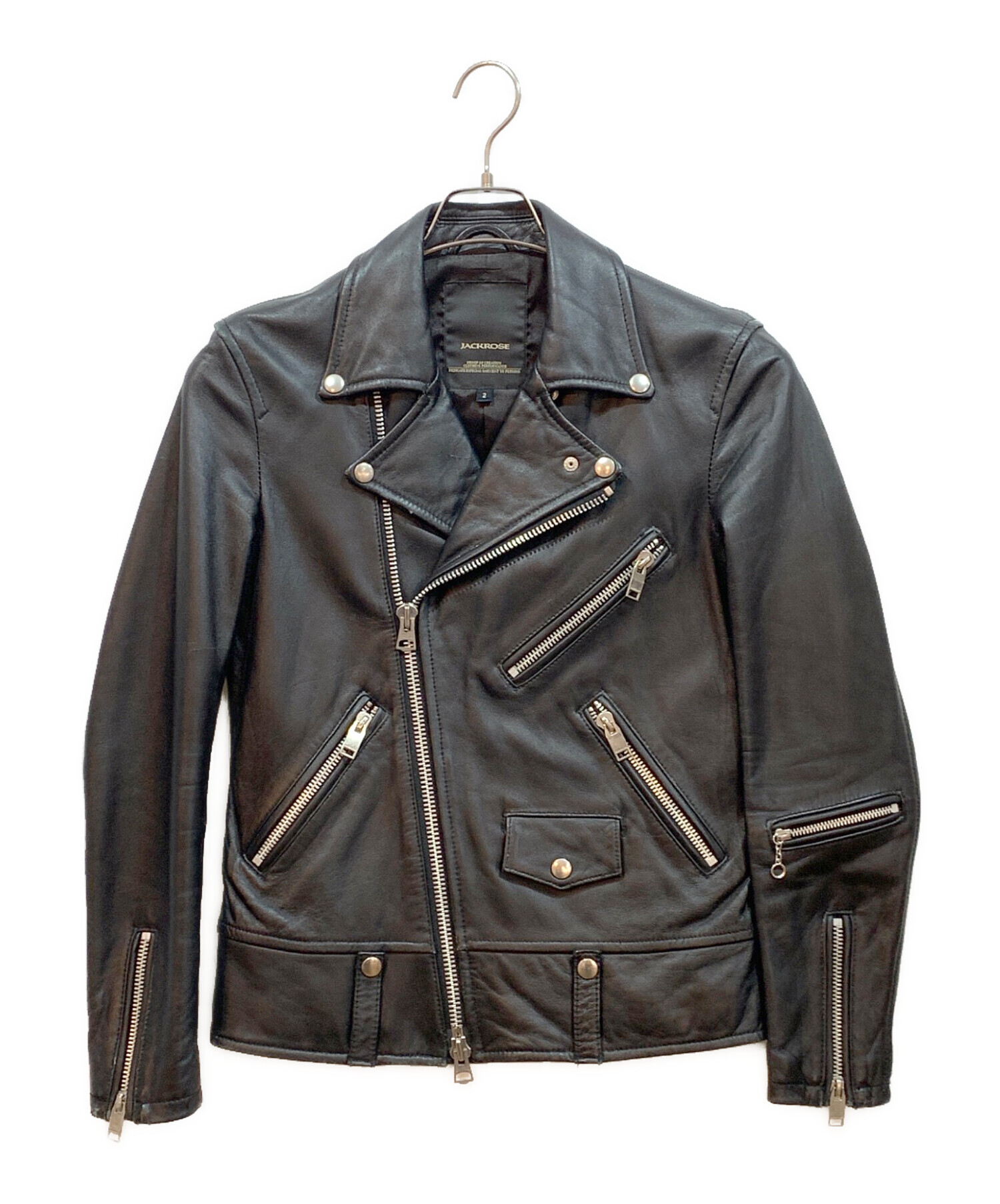 中古・古着通販】JACKROSE (ジャックローズ) ダブルライダース
