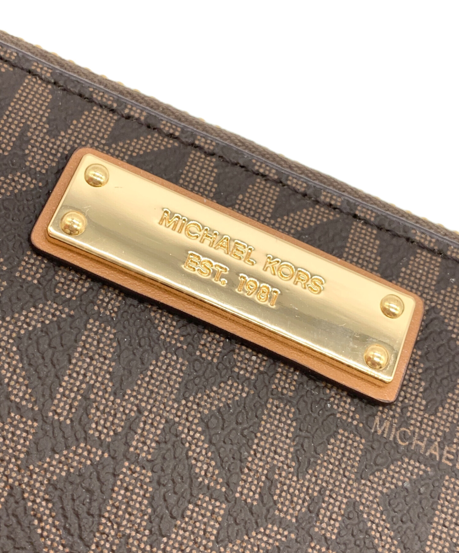 中古・古着通販】MICHAEL KORS (マイケル・コース) 長財布 ブラウン