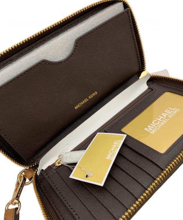 中古・古着通販】MICHAEL KORS (マイケル・コース) 長財布 ブラウン