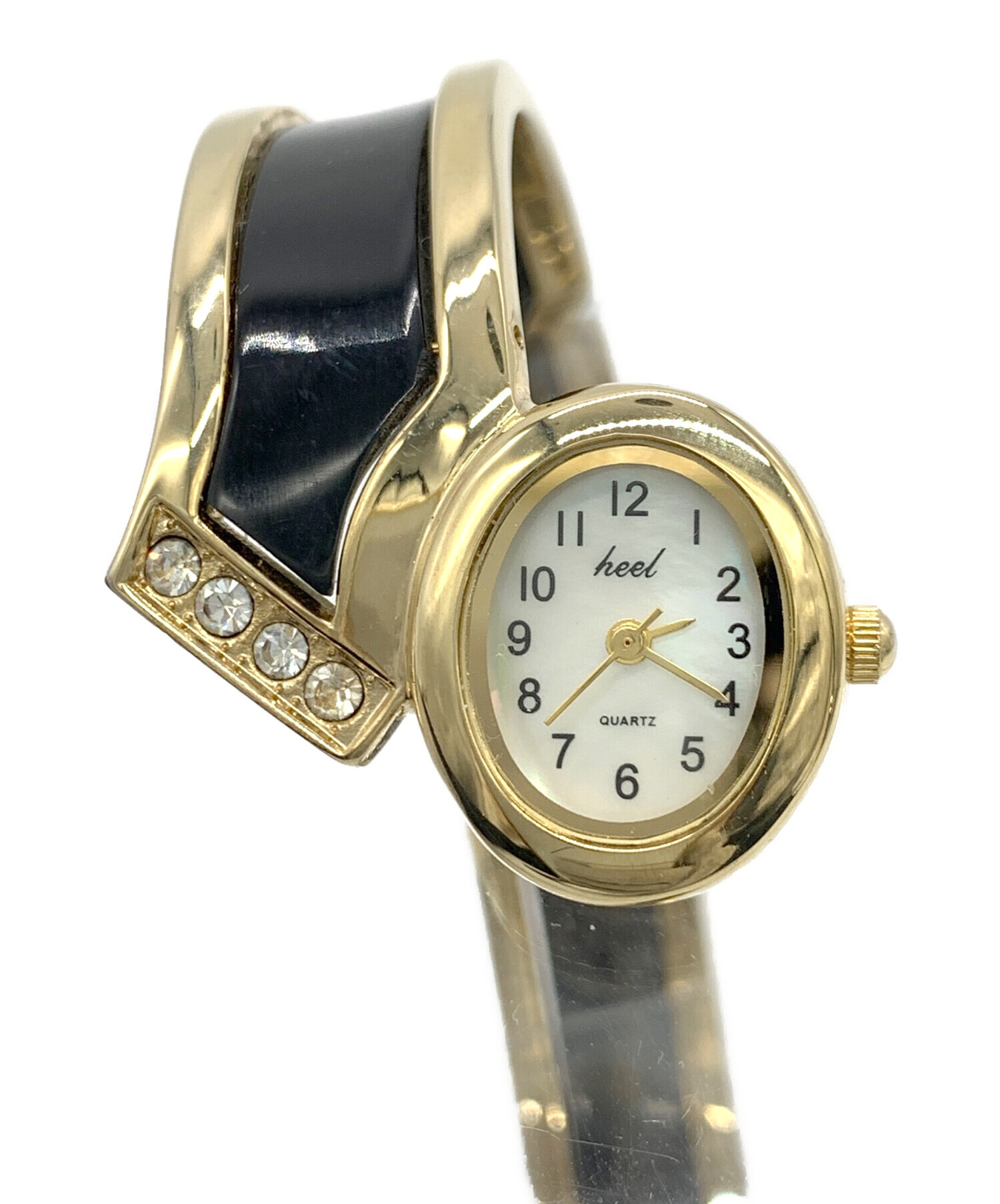 バーバリー時計　未使用品　バングルウオッチ　SWISS製　レディース　稼働品 中古・古着通販】heel (ヒール) バングルウォッチ ホワイト｜ブランド