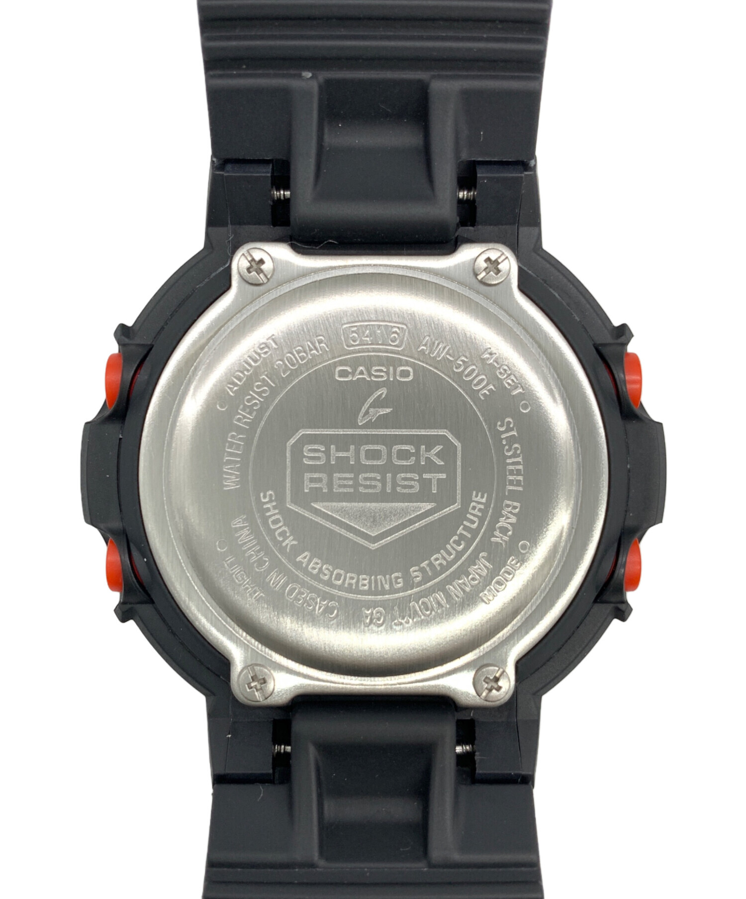 中古・古着通販】CASIO (カシオ) AW-500 SERIES / 腕時計 ブラック