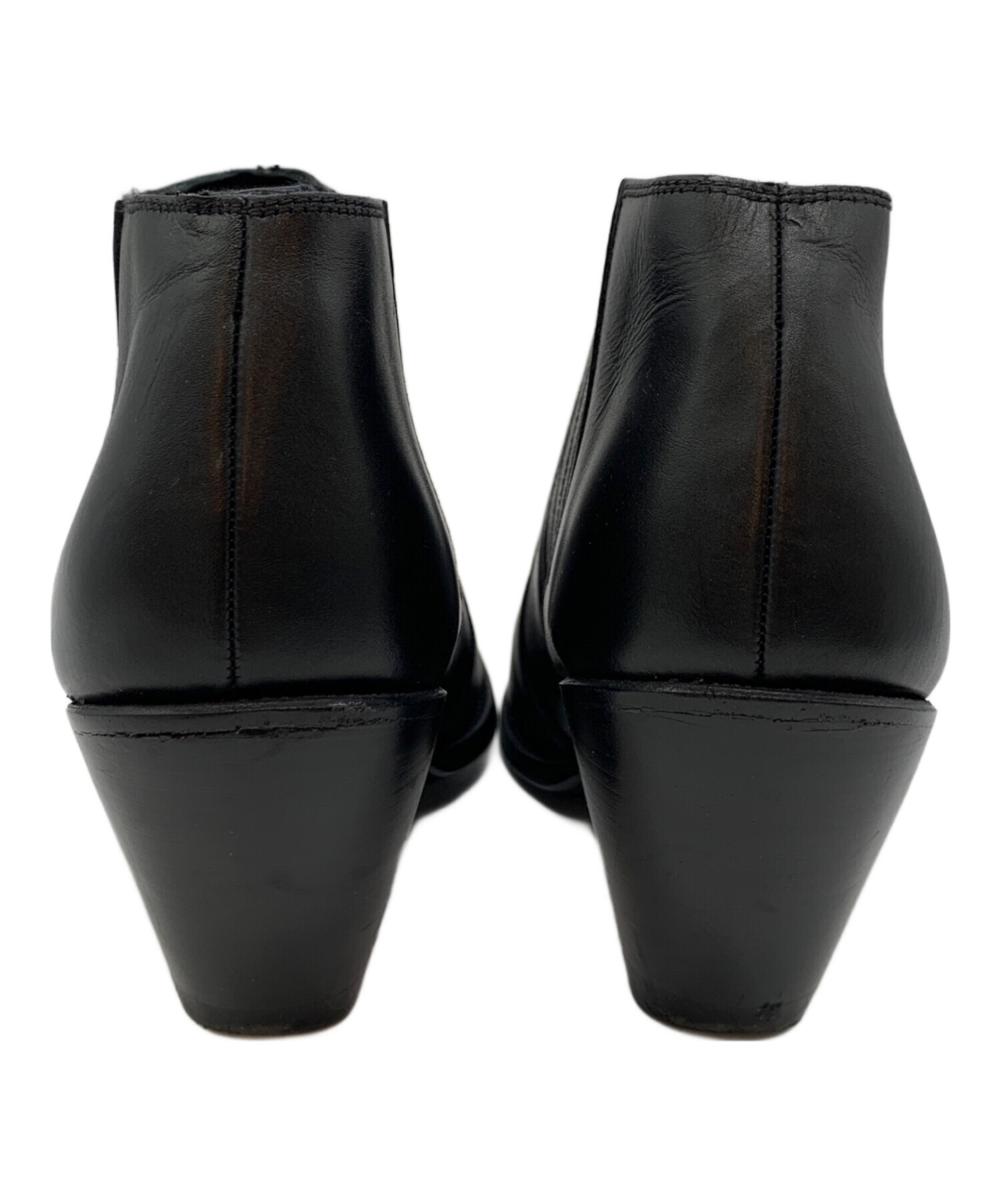 中古・古着通販】CELINE (セリーヌ) サイドゴアブーツ ブラック サイズ